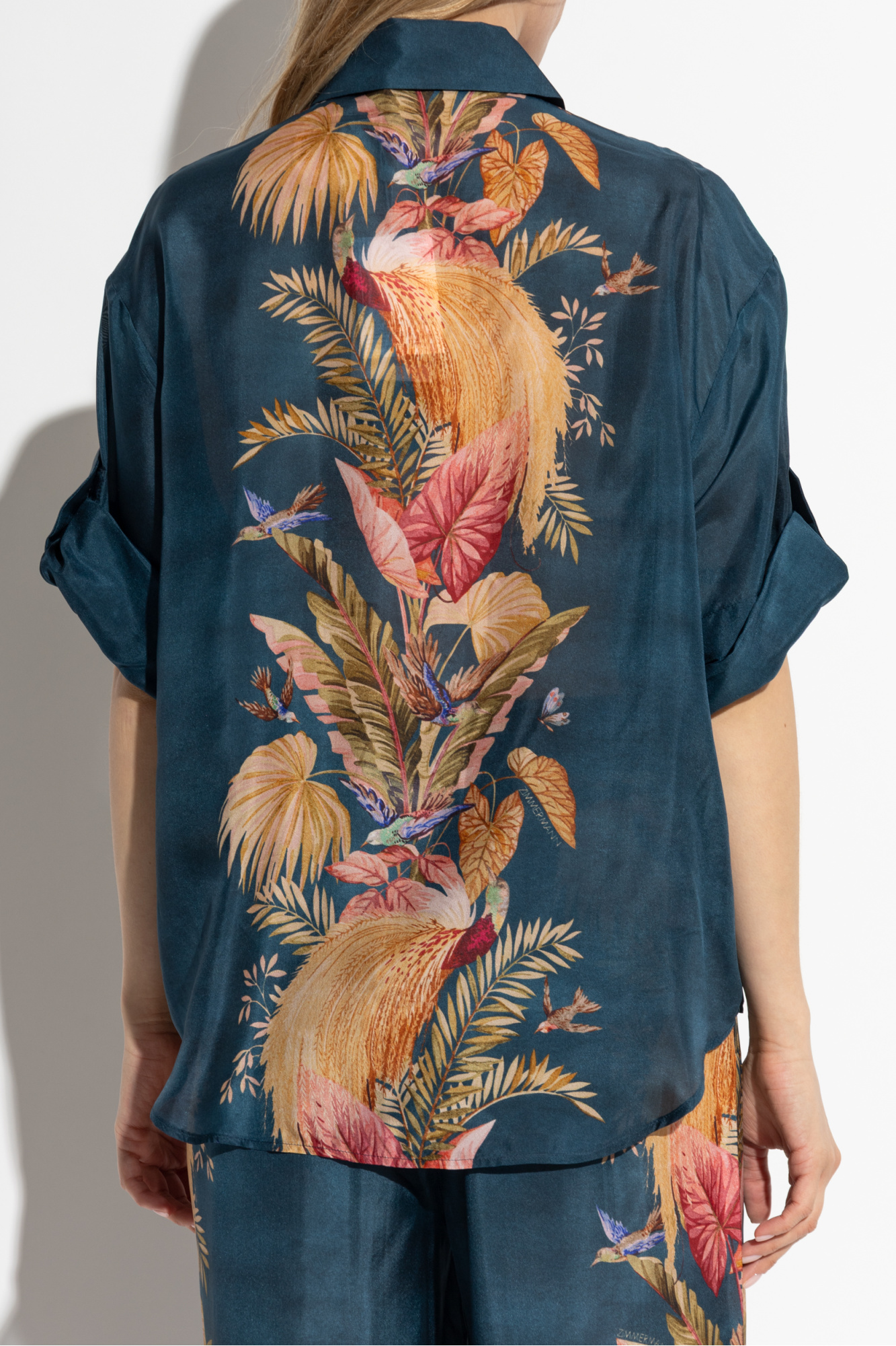 Zimmermann オレンジ ブラウス